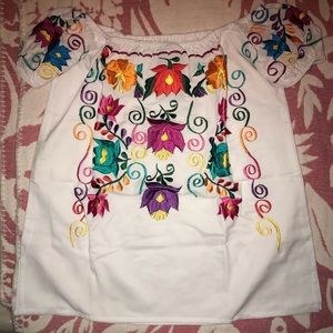 Off shoulder Mexican Blouse